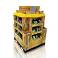 Four Sides Pallet Display Stands for Pens, Pop Cardboard Display